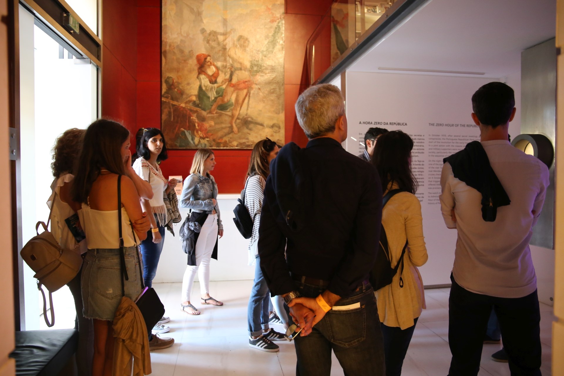 Visita guiada à exposição permanente do Museu no âmbito da iniciativa cultural «Belém Art Fest».