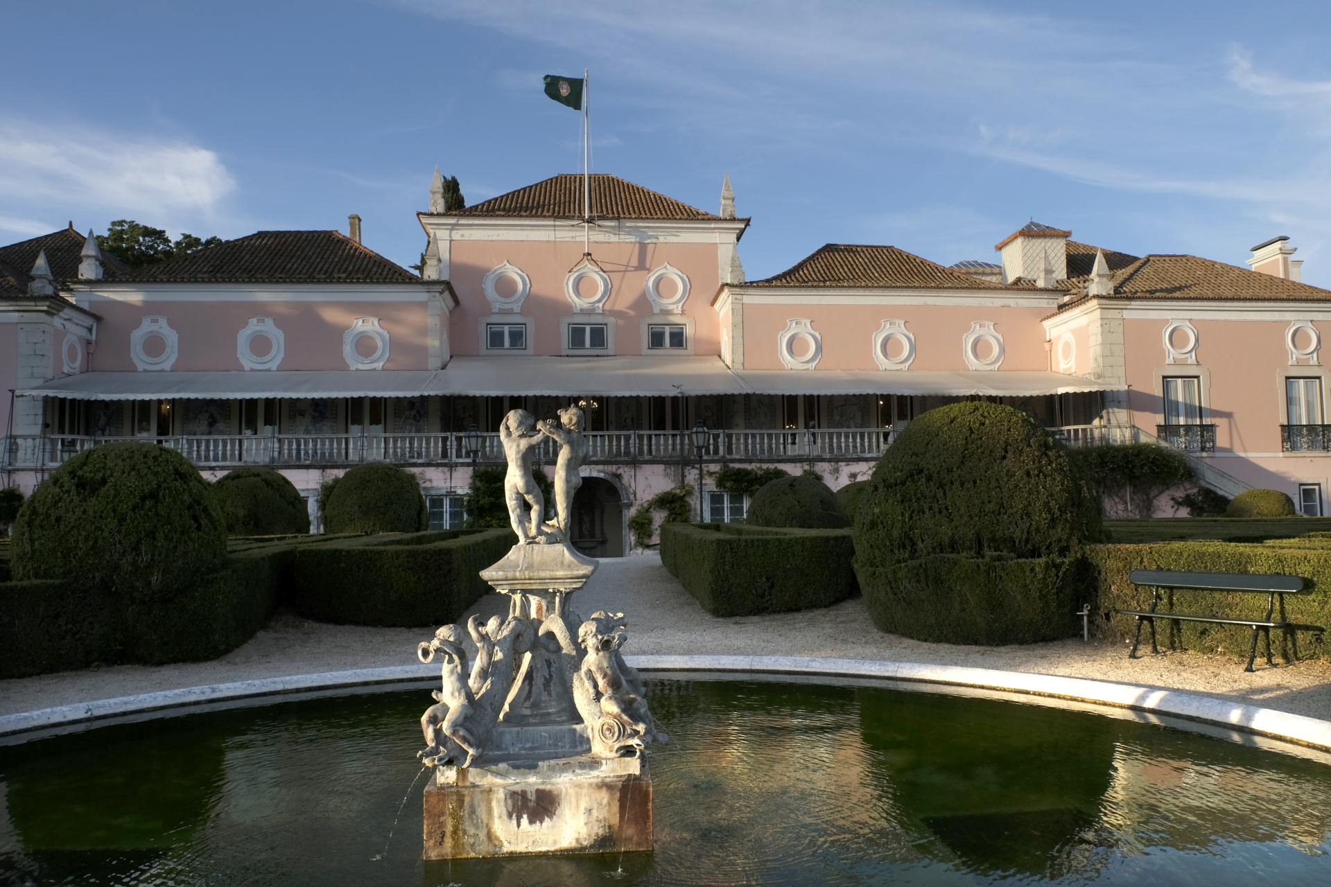 Fachada sul do Palácio de Belém.