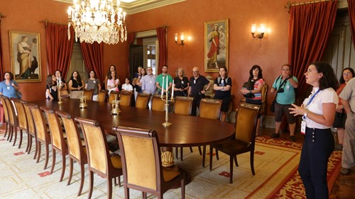 Visita guiada ao Palácio de Belém.