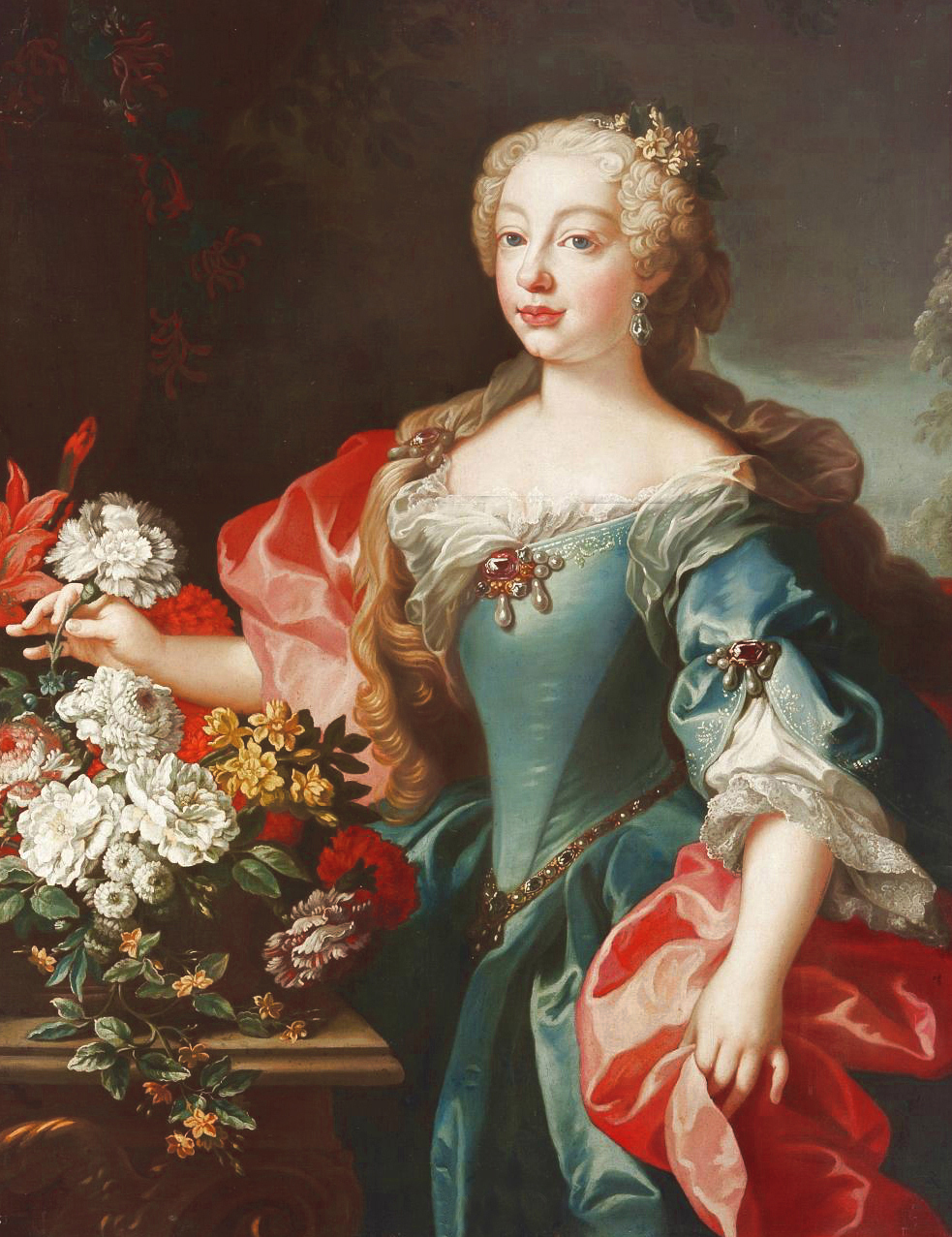 D. Mariana Vitória de Bourbon (1718-1781), mulher de D. José.