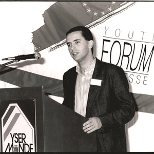 António José Seguro, presidente do Fórum Europeu da Juventude.